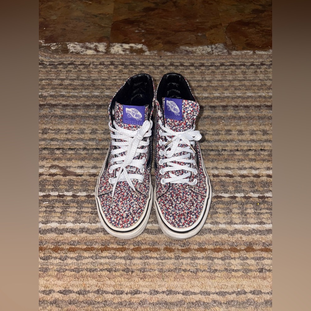 Vans • Printed High Top Sneakers